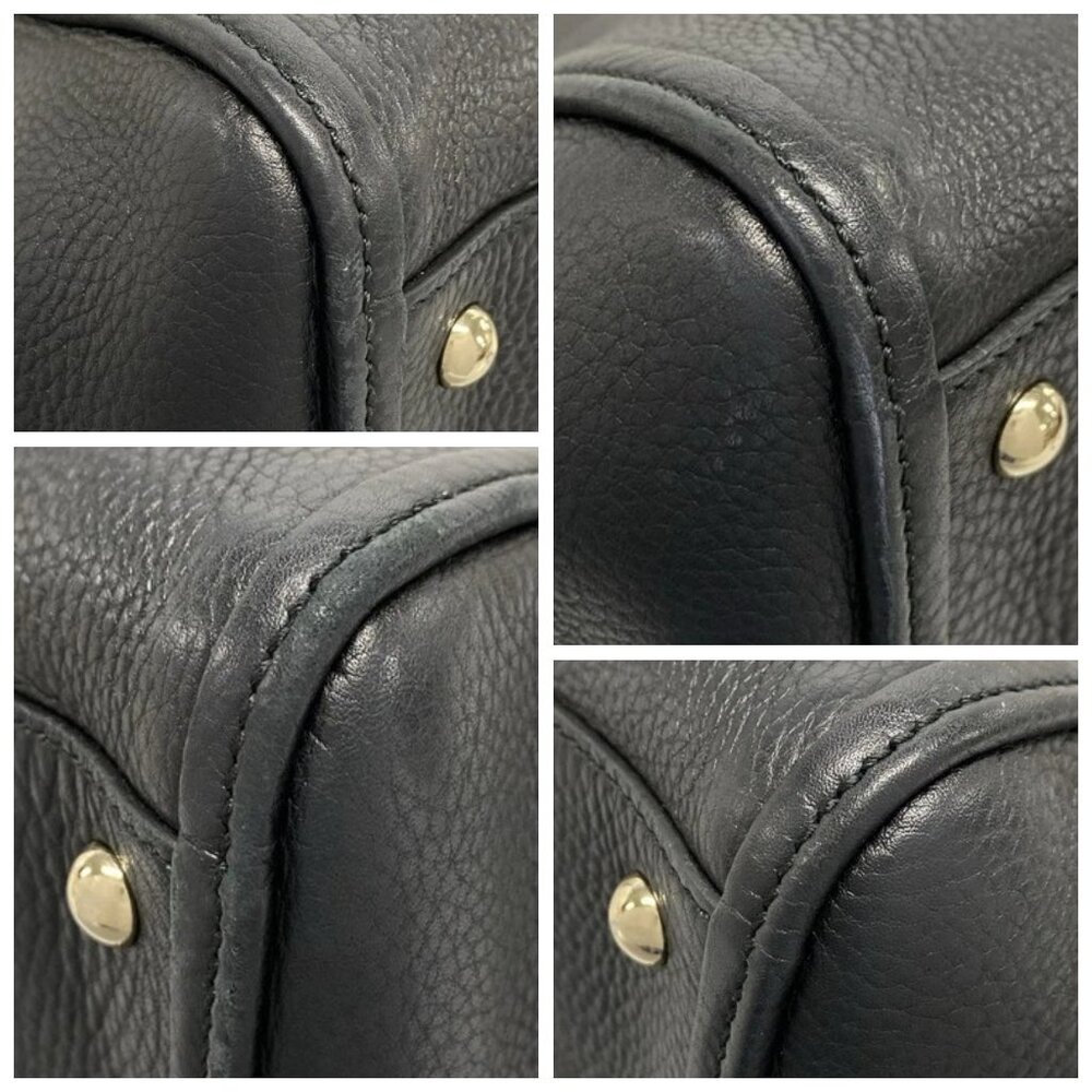 GUCCI Soho Black Leather - Handbag 682-062825 - Picture 6 of 14
